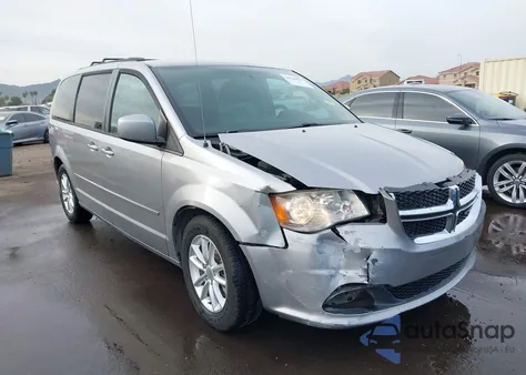 2016 Dodge Grand Caravan Sxt из США, поврежденный, VIN 2C4RDGCG6GR320985